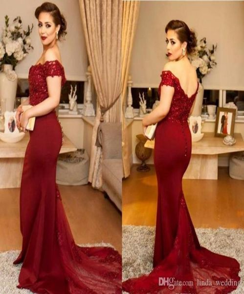 2019 burgundy prom dress mermaid off shoulder long backless formal holidays wear graduation evening party gown custom made p4954062, Black
2019 burgundy prom dress mermaid off shoulder long backless formal holidays wear graduation evening party gown custom made p4954062, Black