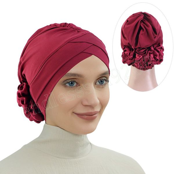 new women forehead crossing cap vintage flower head wraps turban wedding party headpiece muslim hijabs headscarf hat indian hat, Blue;gray
new women forehead crossing cap vintage flower head wraps turban wedding party headpiece muslim hijabs headscarf hat indian hat, Blue;gray