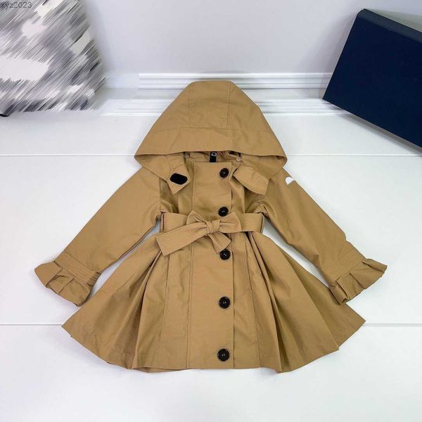 23ss designer baby hooded coats fashion long sleeved windbreaker size 110-160 cm khaki outwear lace up waist kids jacket july26, Camo 
23ss designer baby hooded coats fashion long sleeved windbreaker size 110-160 cm khaki outwear lace up waist kids jacket july26, Camo