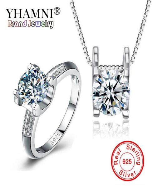 yhamni luxury original 925 sterling silver jewelry wedding sets sona cz zirconia jewelry ring collar accesorios sets tdz0373425562, Slivery;golden
yhamni luxury original 925 sterling silver jewelry wedding sets sona cz zirconia jewelry ring collar accesorios sets tdz0373425562, Slivery;golden
