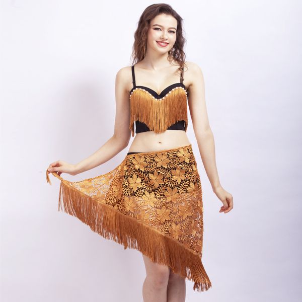 belly dance costume fringed bra water soluble lace waist scarf hip scarf set latin dance costume indian performance, Black;red
belly dance costume fringed bra water soluble lace waist scarf hip scarf set latin dance costume indian performance, Black;red
