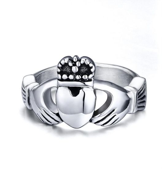 ireland claddagh lover039s crown heart hand prayer stainless steel rings for men1330917, Silver
ireland claddagh lover039s crown heart hand prayer stainless steel rings for men1330917, Silver