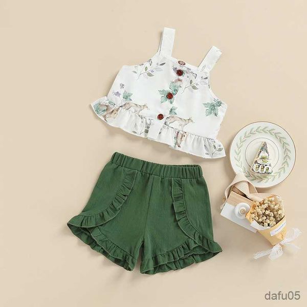 clothing sets 0-4y fashion baby girls 2pcs clothing sets flowers printed strap sleeveless single breasted vest shorts clothes r230815, White
clothing sets 0-4y fashion baby girls 2pcs clothing sets flowers printed strap sleeveless single breasted vest shorts clothes r230815, White