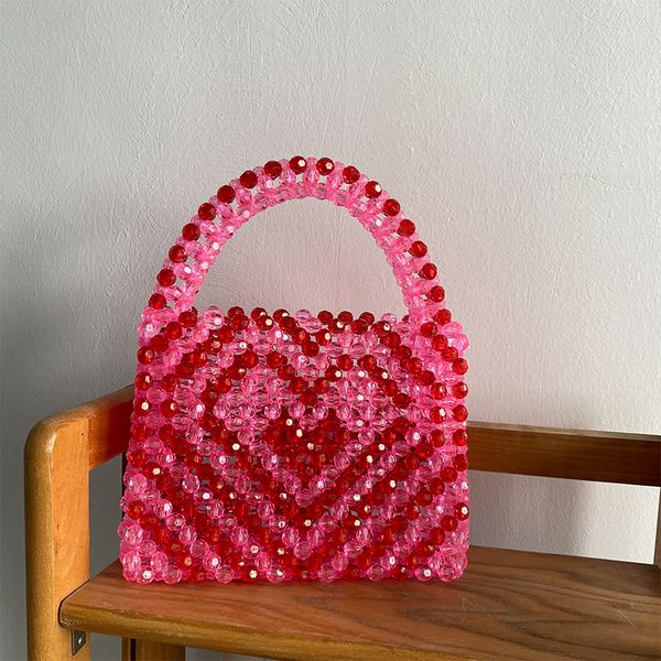 evening bags beading handmade fashion exquisite shopping bags female pink love handbag for women party dinner valentine's day 230814
evening bags beading handmade fashion exquisite shopping bags female pink love handbag for women party dinner valentine's day 230814