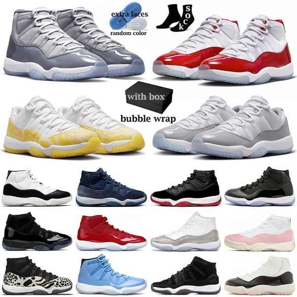 11 with box basketball shoes for men women jumpman 11s sneakers cherry cool grey cement space jam yellow snakeskin midnight navy mens womnes
11 with box basketball shoes for men women jumpman 11s sneakers cherry cool grey cement space jam yellow snakeskin midnight navy mens womnes
