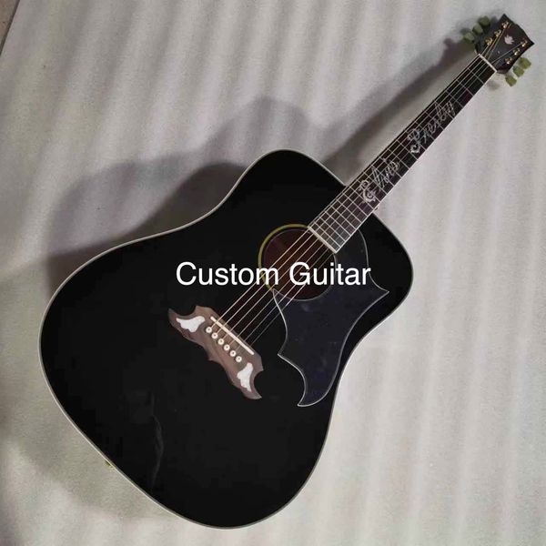 custom grand elvis presley dov acoustic electric guitar with ebony fingerboard in black finishing
custom grand elvis presley dov acoustic electric guitar with ebony fingerboard in black finishing