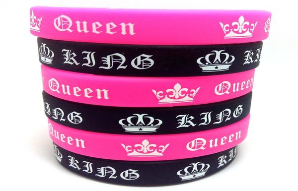 lovers couples king and queen silicone bracelets her king his queen charm wristbands anniversary christmas xmas birthday gift favo8488541, Golden;silver
lovers couples king and queen silicone bracelets her king his queen charm wristbands anniversary christmas xmas birthday gift favo8488541, Golden;silver