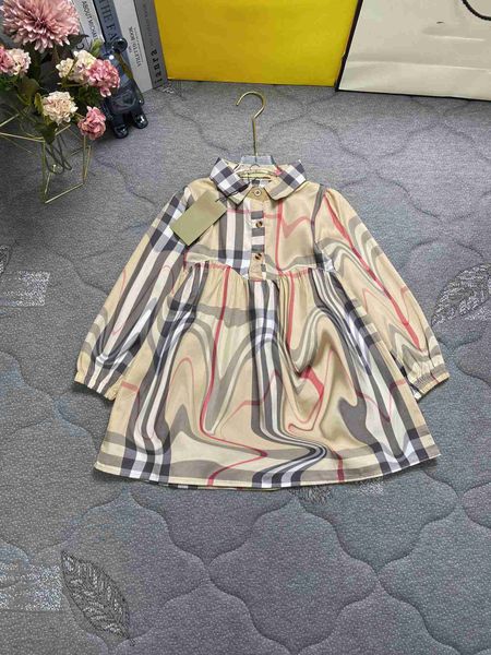 luxury designer baby clothes single breasted girl dress fashion kids long sleeved frock size 90-140 cm splicing design child skirt aug01, Red;yellow
luxury designer baby clothes single breasted girl dress fashion kids long sleeved frock size 90-140 cm splicing design child skirt aug01, Red;yellow