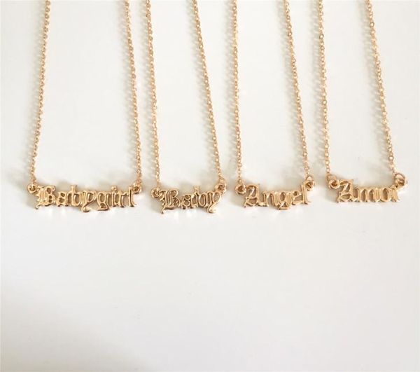 2020 new fashion jewelry gold babygirl letter necklace name pendants lovely gift for the mom7922549, Golden;silver
2020 new fashion jewelry gold babygirl letter necklace name pendants lovely gift for the mom7922549, Golden;silver