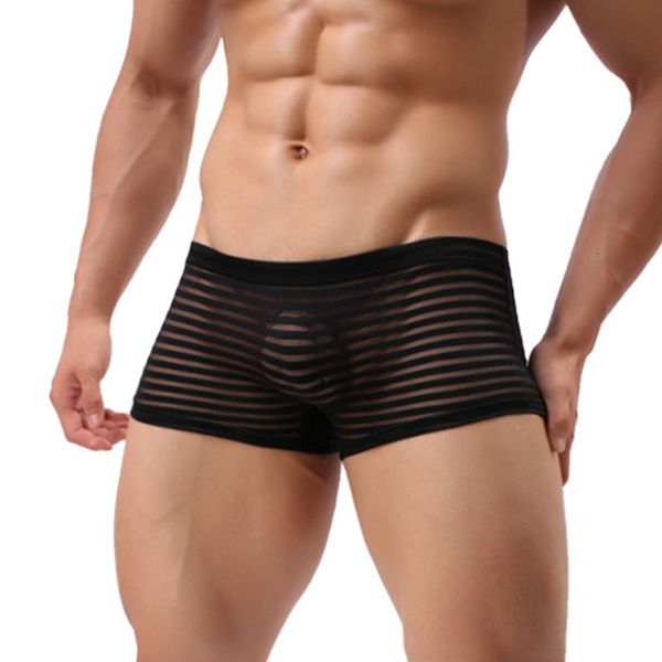 briefs panties men's underwear see through breathable mesh boxer shorts transparent striped underpants comfortable male hombre thin sof, Red;black
briefs panties men's underwear see through breathable mesh boxer shorts transparent striped underpants comfortable male hombre thin sof, Red;black