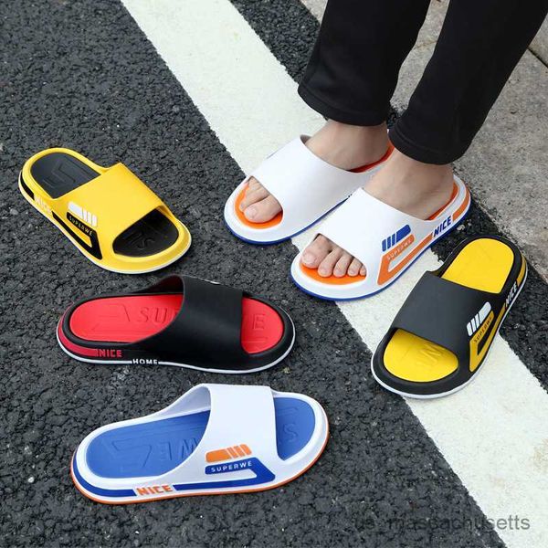 slipper summer trend outside wear slippers indoor bath non-slip personality slippers men r230815, Black;grey
slipper summer trend outside wear slippers indoor bath non-slip personality slippers men r230815, Black;grey