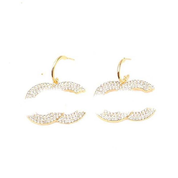 designer women stud earrings luxury 18k gold plated ear stud designers brand double letter designer earring for women crystal rhinestone geo, Golden;silver
designer women stud earrings luxury 18k gold plated ear stud designers brand double letter designer earring for women crystal rhinestone geo, Golden;silver