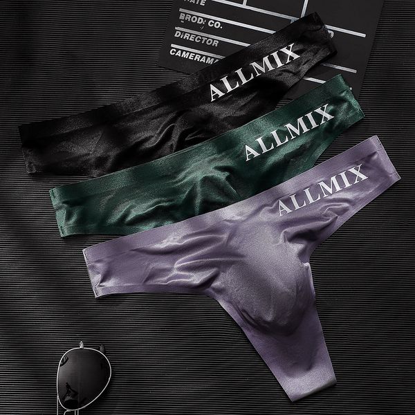 briefs panties transparent underwear men thongs sports fitness letter thin hip sissy panties g-strings ice silk low waist seamless thongs 23, Red;black
briefs panties transparent underwear men thongs sports fitness letter thin hip sissy panties g-strings ice silk low waist seamless thongs 23, Red;black