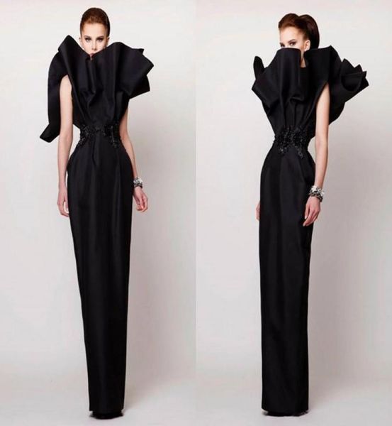 special design black evening dresses sleeveless vintage prom gowns pageant column ruffle sash high neck floor length formal party 9010216, Black;red
special design black evening dresses sleeveless vintage prom gowns pageant column ruffle sash high neck floor length formal party 9010216, Black;red