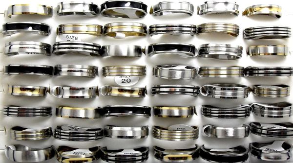 mix lot 50pcs stainless steel rings goldsilverblack enamel mix men rings whole fashion jewelry lots1698542, Silver
mix lot 50pcs stainless steel rings goldsilverblack enamel mix men rings whole fashion jewelry lots1698542, Silver