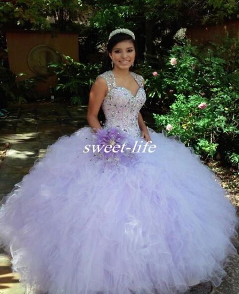 luxury ball gown quinceanera dresses 2019 sheer beading ruffles tulle sweetheart sweep train custom made sweet 16 party prom 3204102, Blue;red
luxury ball gown quinceanera dresses 2019 sheer beading ruffles tulle sweetheart sweep train custom made sweet 16 party prom 3204102, Blue;red
