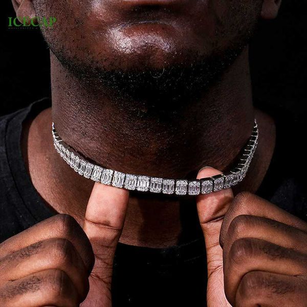 5.5mm hip-hop necklace 925 silver plated 18k gold baguette chian moissanite full diamond necklace fashionable men women jewelry
5.5mm hip-hop necklace 925 silver plated 18k gold baguette chian moissanite full diamond necklace fashionable men women jewelry