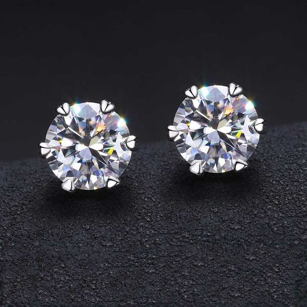 s925 sterling silver earrings d color moissanite classic six claw earrings 50 cents 1 carat mozambique earrings, Golden
s925 sterling silver earrings d color moissanite classic six claw earrings 50 cents 1 carat mozambique earrings, Golden