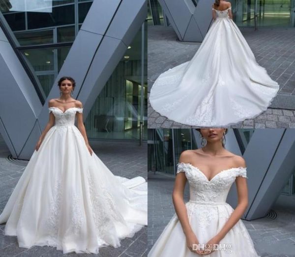 2019 crystal design beach wedding dresses off shoulder backless lace appliques bridal gowns sweep train a line wedding dress3505485, White
2019 crystal design beach wedding dresses off shoulder backless lace appliques bridal gowns sweep train a line wedding dress3505485, White