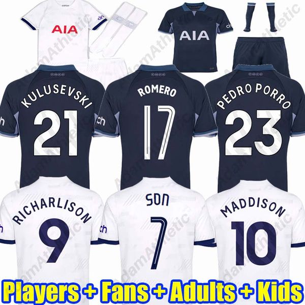 son-heung-min harry-kane soccer jerseys 23/24 james-maddison bale eriksen modric klinsmann keane football shirts kids kit player version jer, Black;yellow
son-heung-min harry-kane soccer jerseys 23/24 james-maddison bale eriksen modric klinsmann keane football shirts kids kit player version jer, Black;yellow