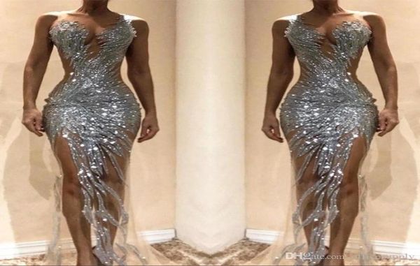 gorgeous silver mermaid prom dresses 2022 see through sequins bodice split long women occasion evening gowns custom made3906794, Black
gorgeous silver mermaid prom dresses 2022 see through sequins bodice split long women occasion evening gowns custom made3906794, Black