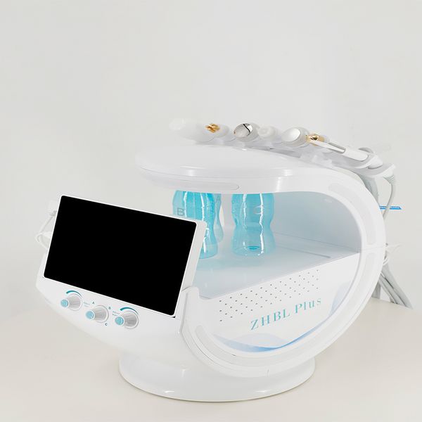 7 in 1 multi-functional beauty machine hydra facial skin analyzer skin care machine smart ice blue oxygen hydrogen bubble equipment, Black;white
7 in 1 multi-functional beauty machine hydra facial skin analyzer skin care machine smart ice blue oxygen hydrogen bubble equipment, Black;white