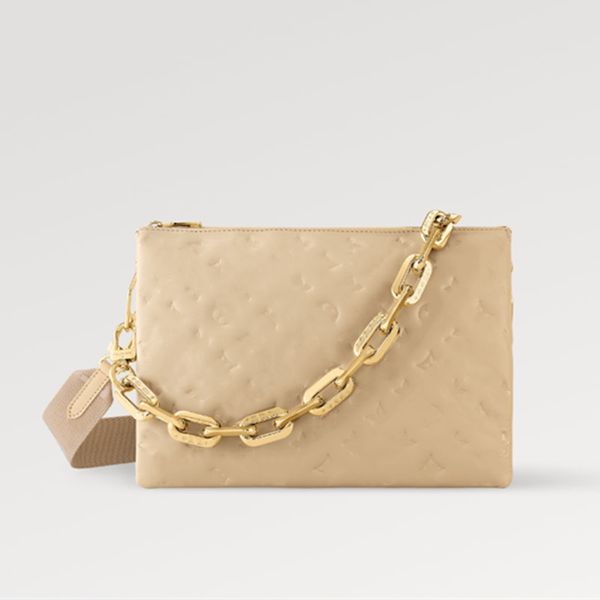 explosion women's bags new handbag bag m22391 coussin mm h27 fashion embossed lambskin timeless beige colorway pale gold chain soft puf
explosion women's bags new handbag bag m22391 coussin mm h27 fashion embossed lambskin timeless beige colorway pale gold chain soft puf