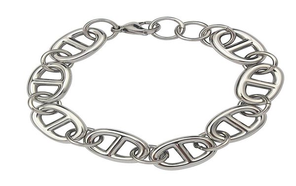 2017 new fashion design trendy stainless steel chainlink bracelet for women gift silver european style jewelry 22cm1491731, Black
2017 new fashion design trendy stainless steel chainlink bracelet for women gift silver european style jewelry 22cm1491731, Black