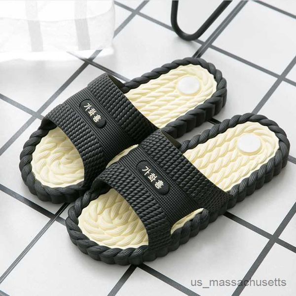 slipper new style bathroom home slippers indoor non-slip soft bottom l home lover female cute sandals and slippers r230815, Black;grey
slipper new style bathroom home slippers indoor non-slip soft bottom l home lover female cute sandals and slippers r230815, Black;grey