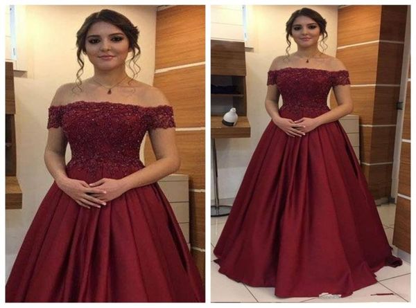 elegant burgundy off shoulder evening formal dresses long lace appliques beaded sequins satin a line prom pageant formal gown1154994, Black;red
elegant burgundy off shoulder evening formal dresses long lace appliques beaded sequins satin a line prom pageant formal gown1154994, Black;red