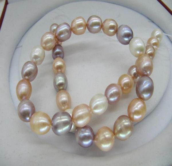 pearls jewelry natural elegant 1113mm south sea white pink purple multicolor pearl necklace 18quot14k8925785, Silver
pearls jewelry natural elegant 1113mm south sea white pink purple multicolor pearl necklace 18quot14k8925785, Silver
