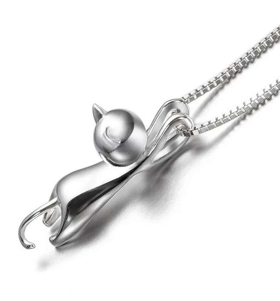 925 sterling silver items crystal jewelry pendant statement necklaces vintage kitten cat shaped charms5107757
925 sterling silver items crystal jewelry pendant statement necklaces vintage kitten cat shaped charms5107757