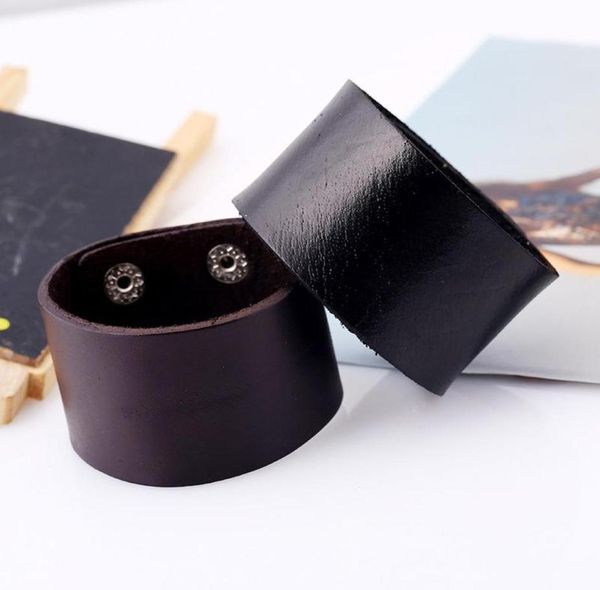 charm bracelets fashion punk wide genuine leather bracelet black brown cuff amp bangles for men vintage wristband jewelry7831020, Golden;silver
charm bracelets fashion punk wide genuine leather bracelet black brown cuff amp bangles for men vintage wristband jewelry7831020, Golden;silver