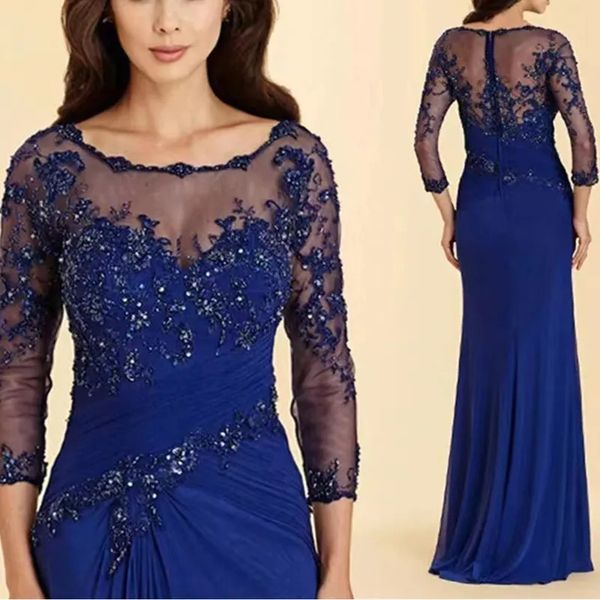 roya blue plus size 3/4 sleeves mother of the bride dresses elegant scoop neck floor length lace wedding guest gowns, Black;red
roya blue plus size 3/4 sleeves mother of the bride dresses elegant scoop neck floor length lace wedding guest gowns, Black;red