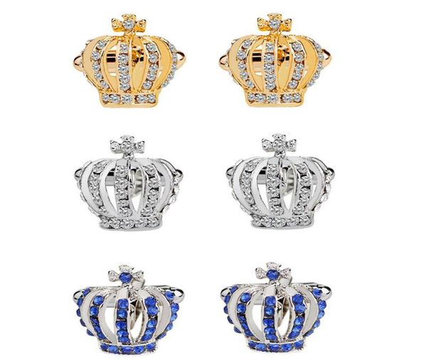 new crystal crown cufflinks women gold silver enamel shirt french cuff links for men wedding engagement fashion jewelry gift bulk7167527
new crystal crown cufflinks women gold silver enamel shirt french cuff links for men wedding engagement fashion jewelry gift bulk7167527