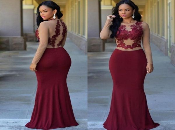 2019 modest dresses evening wear elegant arabic dress sheer lace applique jewel long sleeve burgundy mermaid chiffon celebrit3284805, Black;red
2019 modest dresses evening wear elegant arabic dress sheer lace applique jewel long sleeve burgundy mermaid chiffon celebrit3284805, Black;red