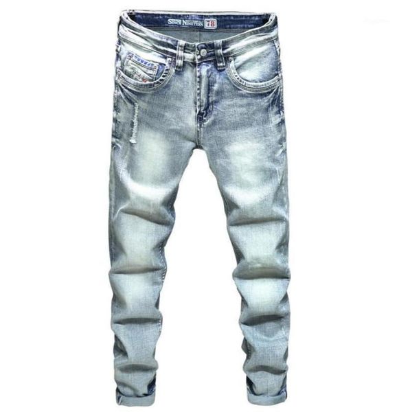 men039s jeans brand men ripped light blue stretch slim fit spring and autumn streetwear fashion pockets desinger male denim tro7858202
men039s jeans brand men ripped light blue stretch slim fit spring and autumn streetwear fashion pockets desinger male denim tro7858202