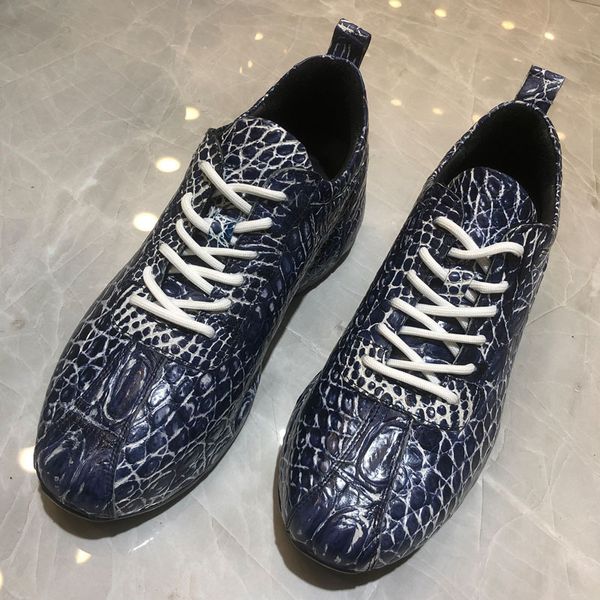 dress shoes 23 skin sneakers men's everything trend real alligator belly casual shoes laceup blue wearresistant 230814, Black
dress shoes 23 skin sneakers men's everything trend real alligator belly casual shoes laceup blue wearresistant 230814, Black