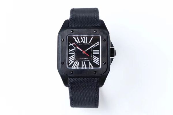 designer watches all black stainless steel men's watch square automatic mechanical 42mm sapphire crown cow belt folding buckle wristwat, Slivery;brown
designer watches all black stainless steel men's watch square automatic mechanical 42mm sapphire crown cow belt folding buckle wristwat, Slivery;brown