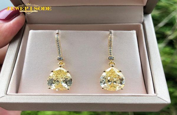 other jewepisode 18k gold color 9x13mm citrine diamond drop earrings for women wedding party fine jewelry birthday gifts6047004, Golden;silver
other jewepisode 18k gold color 9x13mm citrine diamond drop earrings for women wedding party fine jewelry birthday gifts6047004, Golden;silver