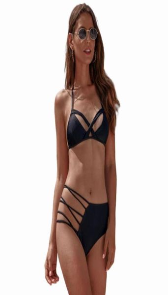 women039s swimwear criss cross high waist bandage 2pcs bikini set swimsuit 2021 mujer cut black strappy push up5073212, White;black
women039s swimwear criss cross high waist bandage 2pcs bikini set swimsuit 2021 mujer cut black strappy push up5073212, White;black