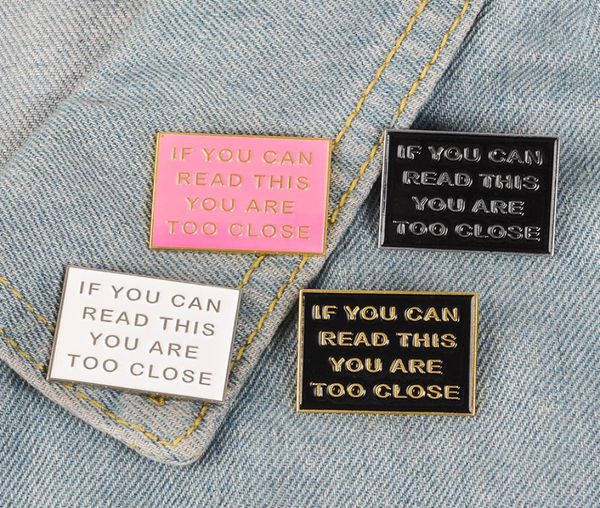 fun enamel pin too close badge brooch black white pink board lapel pin denim jeans shirt bag cartoon jewelry gift for friends6212532, Gray
fun enamel pin too close badge brooch black white pink board lapel pin denim jeans shirt bag cartoon jewelry gift for friends6212532, Gray