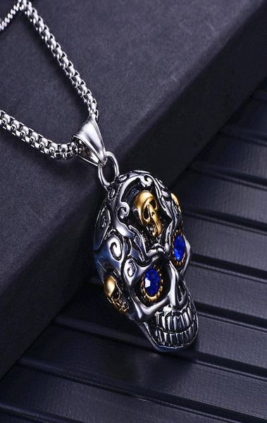 fashion men party jewelry silver stainless steel punk skull necklace men silver necklaces gold mask pendants jewelry for gift9025032
fashion men party jewelry silver stainless steel punk skull necklace men silver necklaces gold mask pendants jewelry for gift9025032