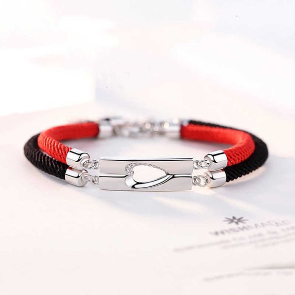 luxury bulgr jewelry accessories designer woman heart to heart matching couple bracelet simple love shaped black red rope pair of handwoven, Golden;silver
luxury bulgr jewelry accessories designer woman heart to heart matching couple bracelet simple love shaped black red rope pair of handwoven, Golden;silver