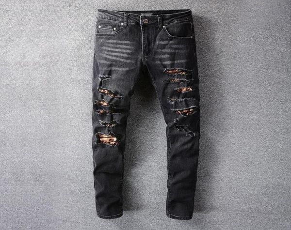 casual fashion brand mens jeans amr black trousers streetwear striped patch hole jean for men stretch slim feet pencil pants4632956, Blue
casual fashion brand mens jeans amr black trousers streetwear striped patch hole jean for men stretch slim feet pencil pants4632956, Blue