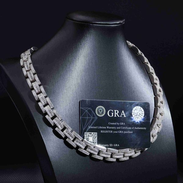 13mmeuropean and american fashion light luxury high-end men's cuban chain 925 silver full set hip-hop necklace
13mmeuropean and american fashion light luxury high-end men's cuban chain 925 silver full set hip-hop necklace
