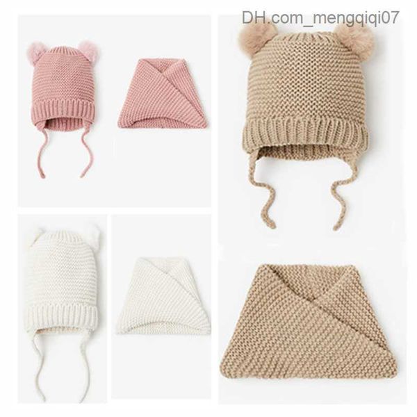 caps hats 2021 newborns infants girls and boys children spring autumn winter solid knitted hats and knitted infinite scalp set 6m-4t z230815, Yellow
caps hats 2021 newborns infants girls and boys children spring autumn winter solid knitted hats and knitted infinite scalp set 6m-4t z230815, Yellow
