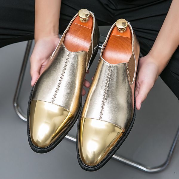 dress shoes british style pointed toe gold chelsea men fashion casual leather men's brogue male yuppie size 47 230814, Black
dress shoes british style pointed toe gold chelsea men fashion casual leather men's brogue male yuppie size 47 230814, Black