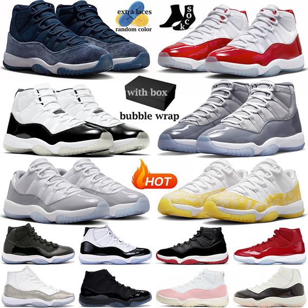 11 with box basketball shoes for men women cherry 11s jumpman sneakers cool grey cement midnight navy space jam gamma blue yellow snakeskin
11 with box basketball shoes for men women cherry 11s jumpman sneakers cool grey cement midnight navy space jam gamma blue yellow snakeskin