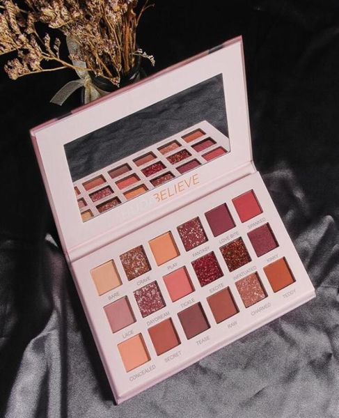 18 color nude shining eyeshadow pearlescent makeup glitter pigment smoky eye shadow pallete waterproof cosmetics eye shadow1169637
18 color nude shining eyeshadow pearlescent makeup glitter pigment smoky eye shadow pallete waterproof cosmetics eye shadow1169637